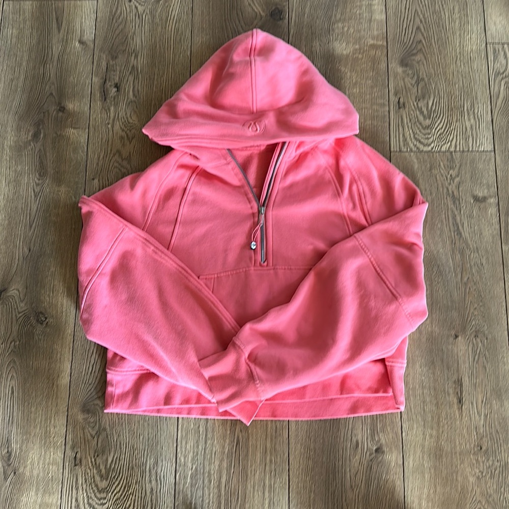 Scuba Oversized Half-Zip Hoodie